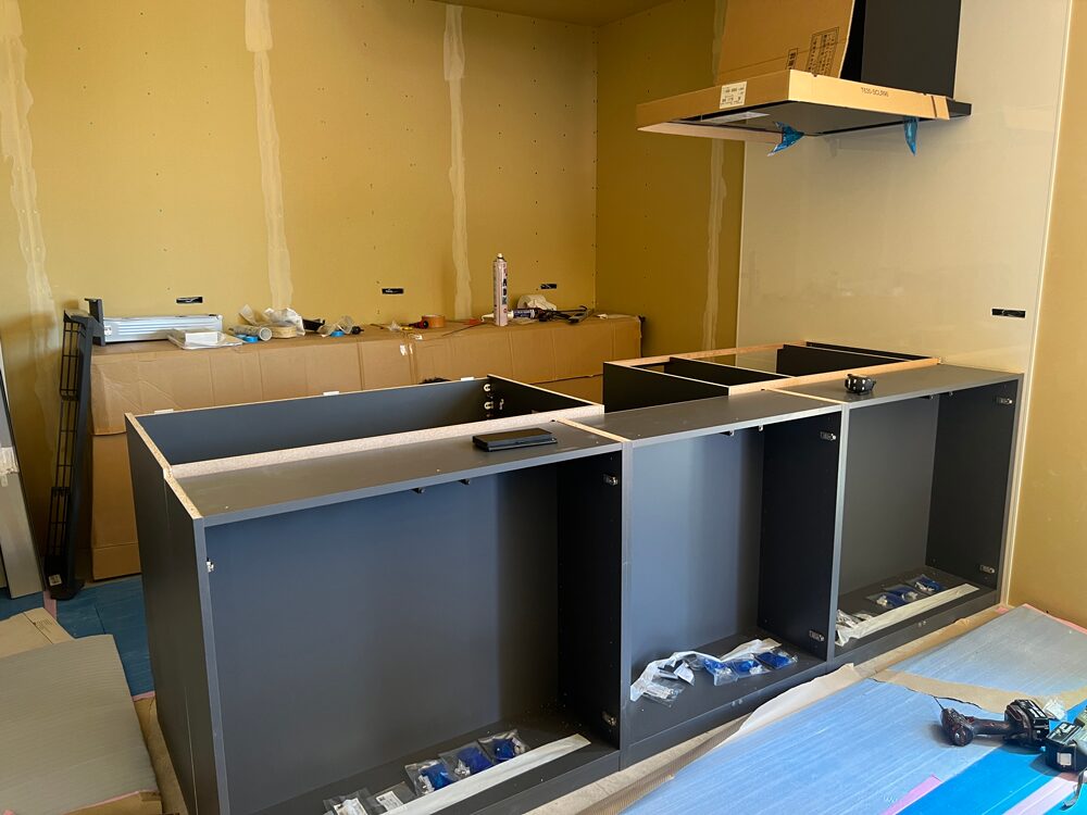 キッチン施工