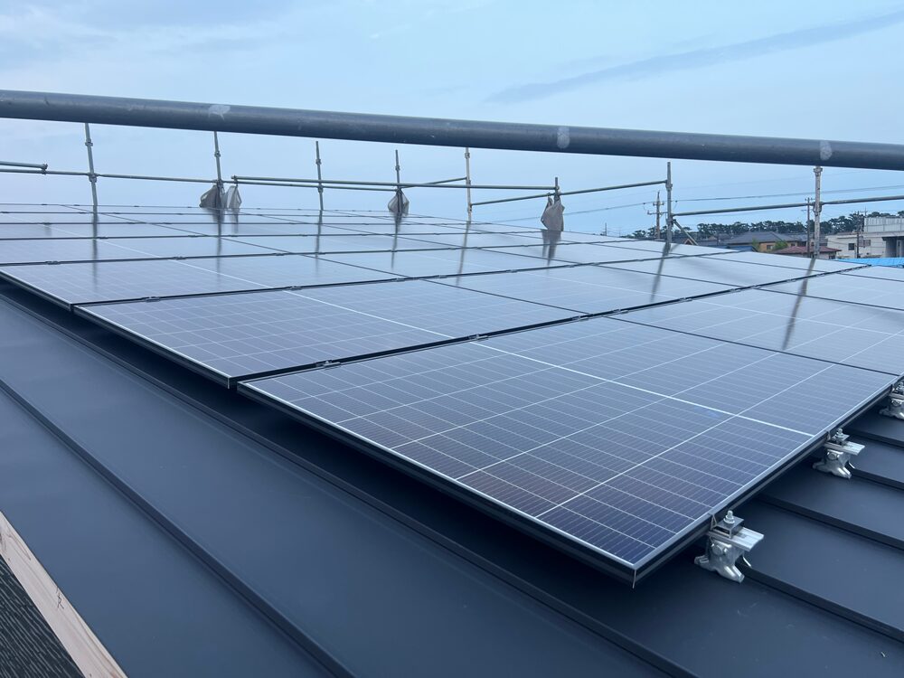 13.5kw太陽光パネル搭載
