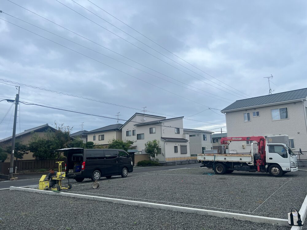 【榛原郡吉田町：37坪3LDKの家】 新築工事：基礎着工～上棟を行いました。