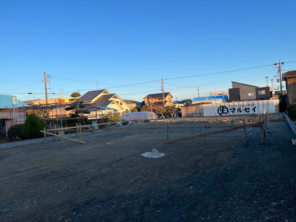 新築基礎工事