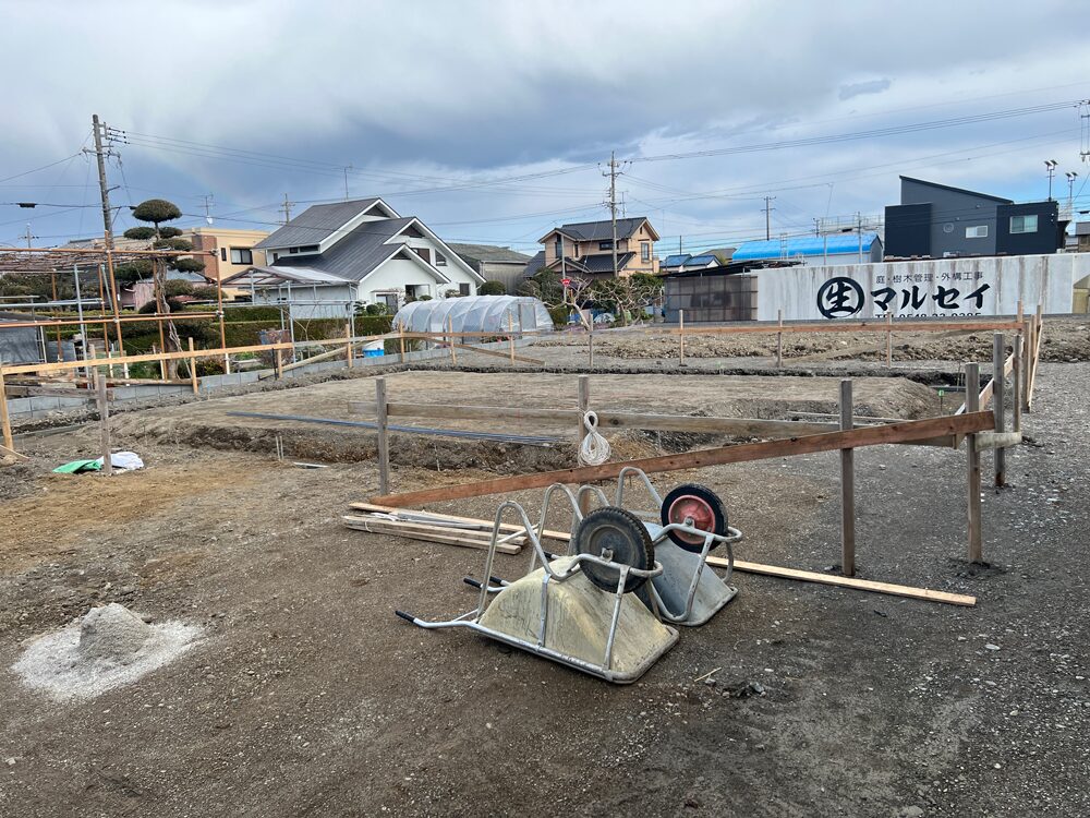 新築基礎工事