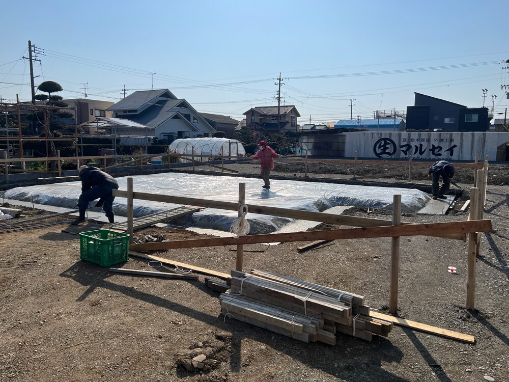 新築基礎工事