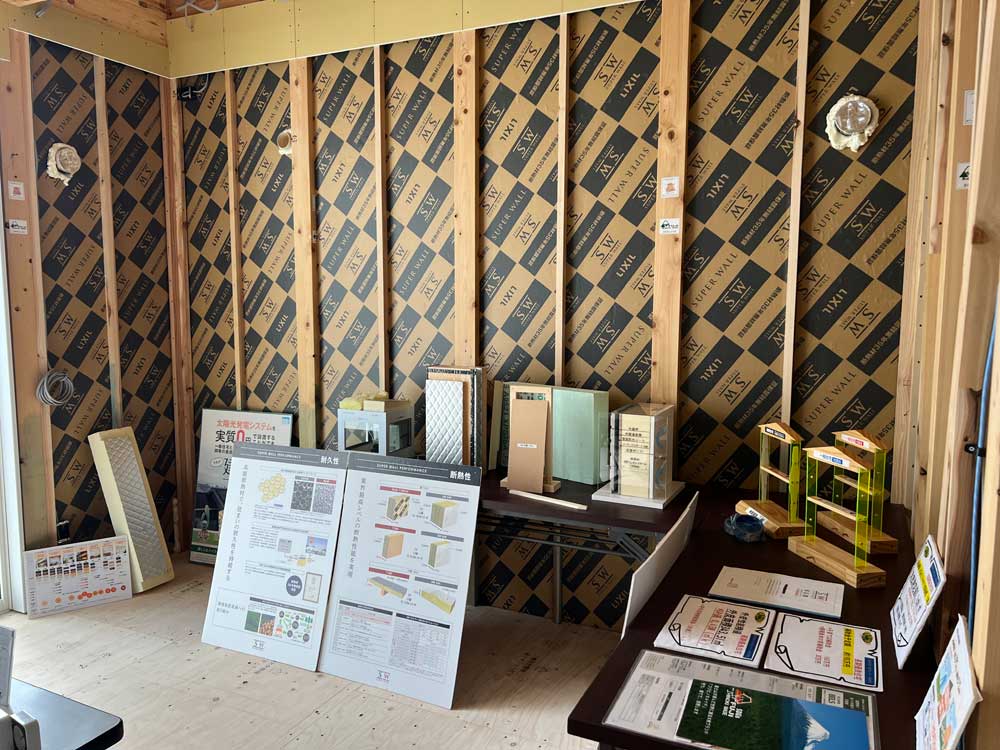 【榛原郡吉田町：38坪3LDKの家】新築工事：スーパーウォール工法の家～気密測定を行いました