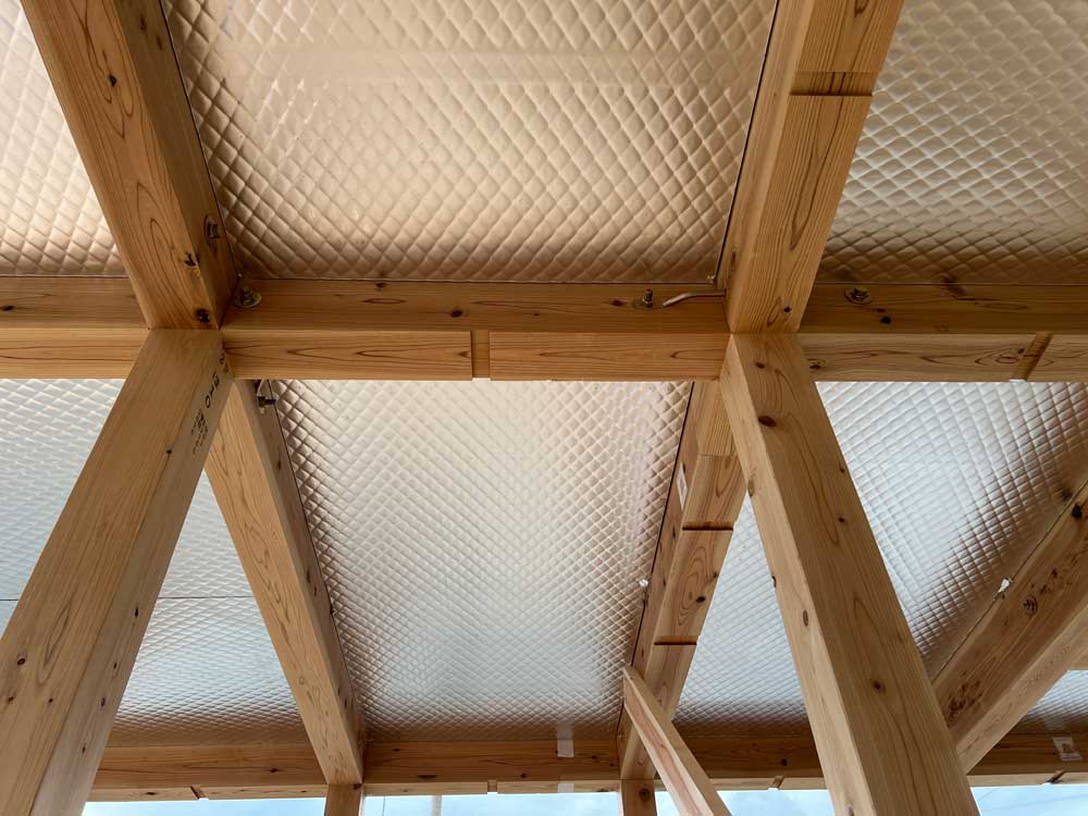 断熱材:天井パネル