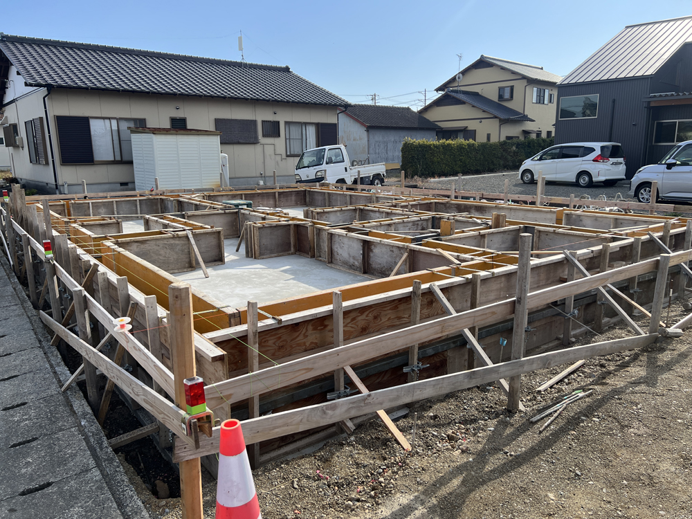 コンクリート打設