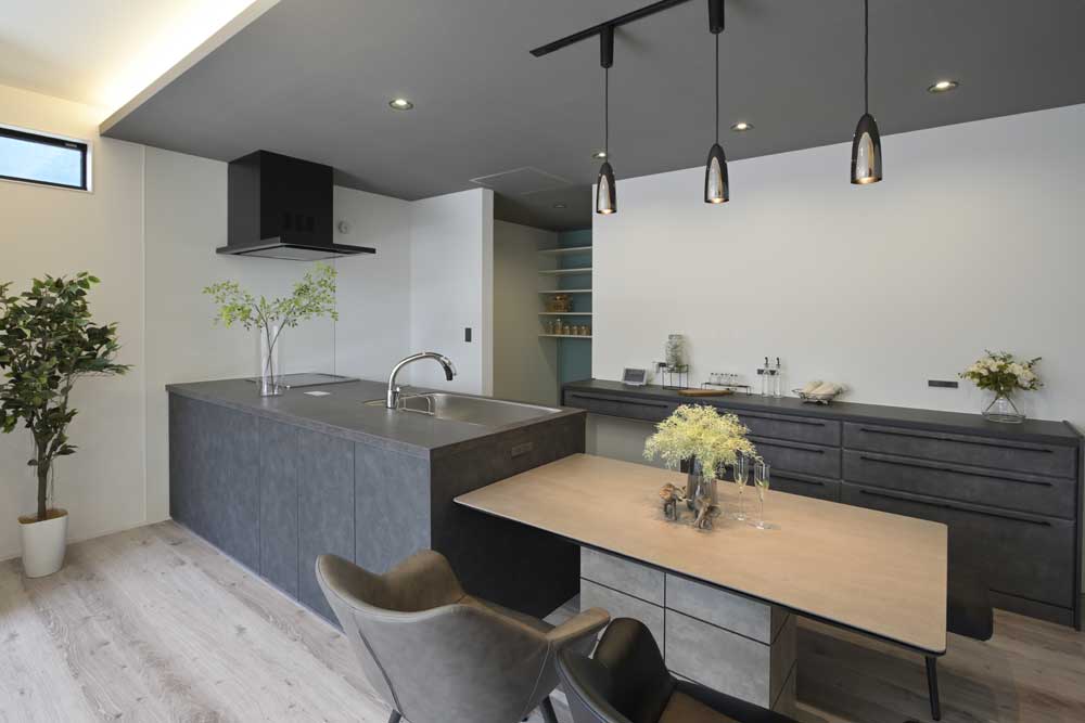 榛原郡吉田町新築工事キッチン