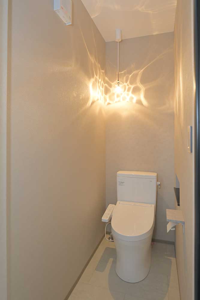 新築工事トイレ