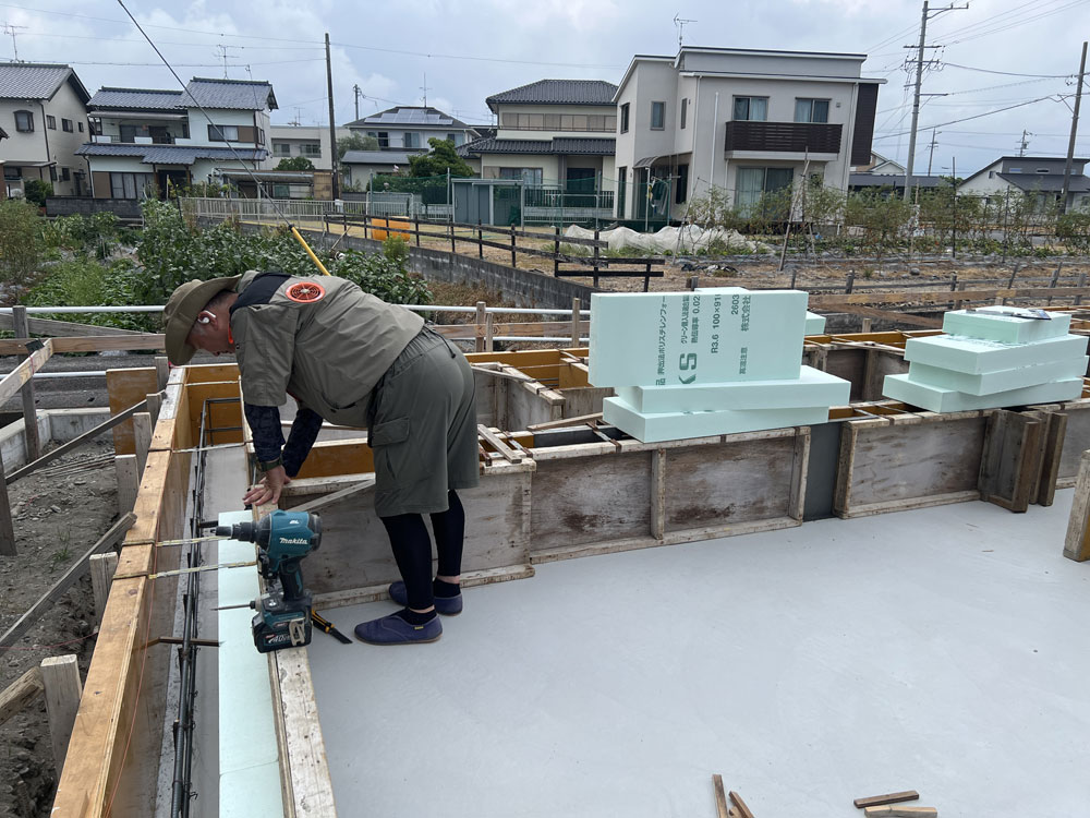 平屋配筋検査